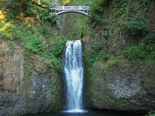 Multnomah Falls is the biggest and most popular in the Columbia Gorge. And at 620 feet, only three falls in the U.S. are taller.